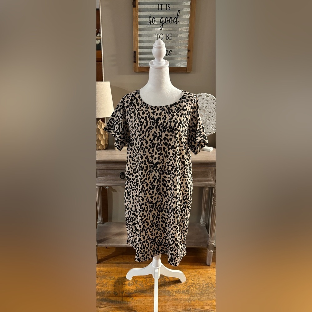 Ellison Cheetah Print Dress